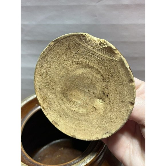 Robinson Ransbottom Pottery Vintage Crock #2 Quart Bean Pot 1 handle Jug - Picture 6 of 12